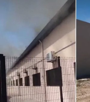 Princípio de incêndio mobiliza bombeiros na sede da Embrapa em Maceió