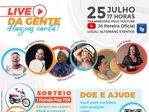 “Alagoas Canta”: em live, músicos locais se unem para ajudar categoria