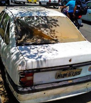 Carros encontrados abandonados serão recolhidos das ruas de Arapiraca
