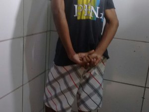 Jovem é preso após trazer drogas do interior para comercializar em Maceió