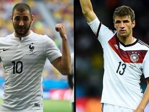 França e Alemanha travam batalha na Copa por 'território' no Rio