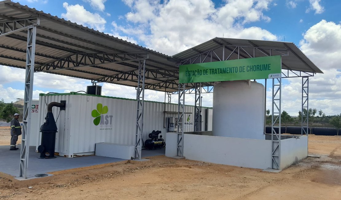 [Vídeo] Alagoas Ambiental inaugura Estações de Tratamento de Chorume e Efluentes na CTR de Craíbas