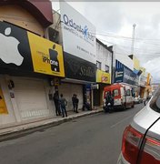 Homem sofre tentativa de homicídio nas proximidades da Panificadora Rio Branco, em Arapiraca