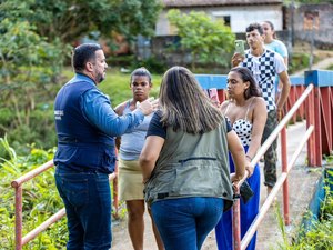 Leonardo Dias solicita pavimentação de ruas da comunidade Bom Jesus, no bairro do Antares