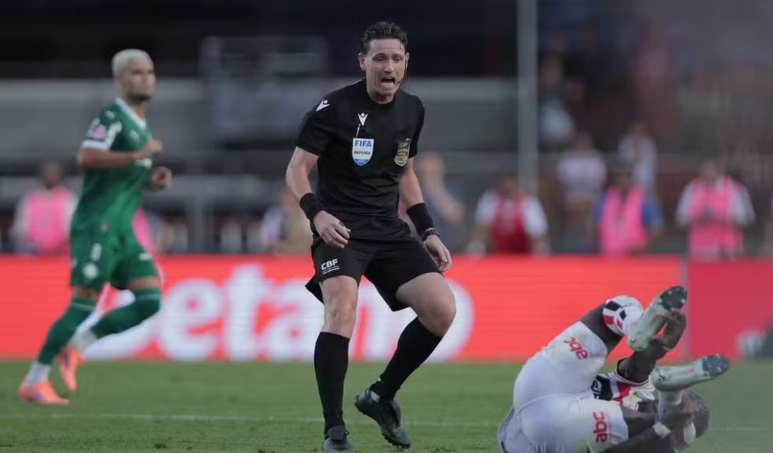 CBF afasta árbitros de Bragantino x Grêmio e São Paulo x Palmeiras