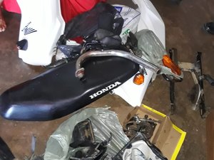 Suspeito de desmanche de motocicleta é detido pela Guarda Municipal 