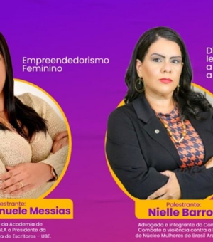 Empreendedorismo feminino e combate à violência doméstica são temas de palestras promovidas em parceria pelo Sindilojas Arapiraca