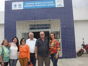 Vereadora Professora Graça visita UBS no Bairro Baixão em Arapiraca