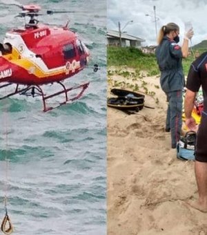 Professora morre afogada após cair de costão quando fazia fotos em praia