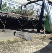 Perícia confirma causa da morte de trabalhador em estrutura de camarote no Jaraguá