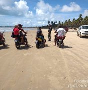  Tráfego nas praias: fiscalização aumenta ações contra infração no verão