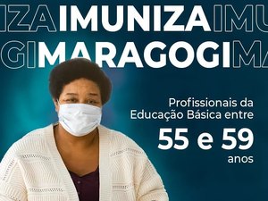 Maragogi inicia vacinação para profissionais da Educação Básica