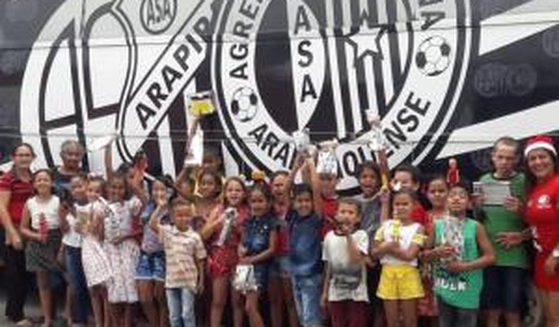 ASA contribui com ação natalina para alunos da rede municipal de Arapiraca