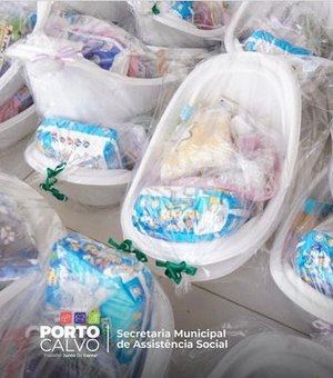 Gestantes recebem kits de enxoval da Prefeitura de Porto Calvo