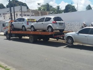 BPTran emite 18 autuações e remove diversos veículos ao pátio do Detran