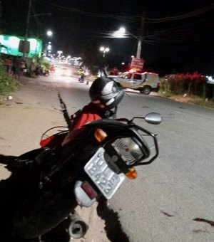 [Vídeo] Funcionário de autoescola morre em acidente envolvendo duas motocicletas
