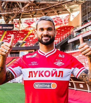 Alagoano Willian José é anunciado pelo Spartak Moscou