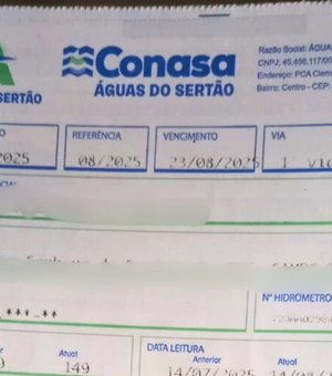 Águas do Sertão é alvo de nova ação civil pública  que cobra transparência à população alagoana