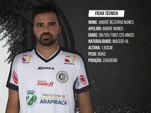 Desfalcado do zagueiro André Nunes, ASA prepara estratégia para jogo com o CSA