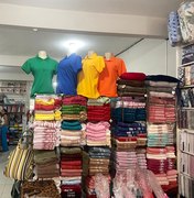 Campanha eleitoral aquece comércio de roupas em Maragogi