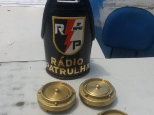 Homem rouba tampas de hidrante no estacionamento de Shopping em Arapiraca