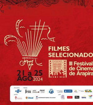 Festival de Cinema de Arapiraca apresenta filmes selecionados para mostras competitivas