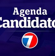 Confira a agenda dos candidatos ao governo de Alagoas