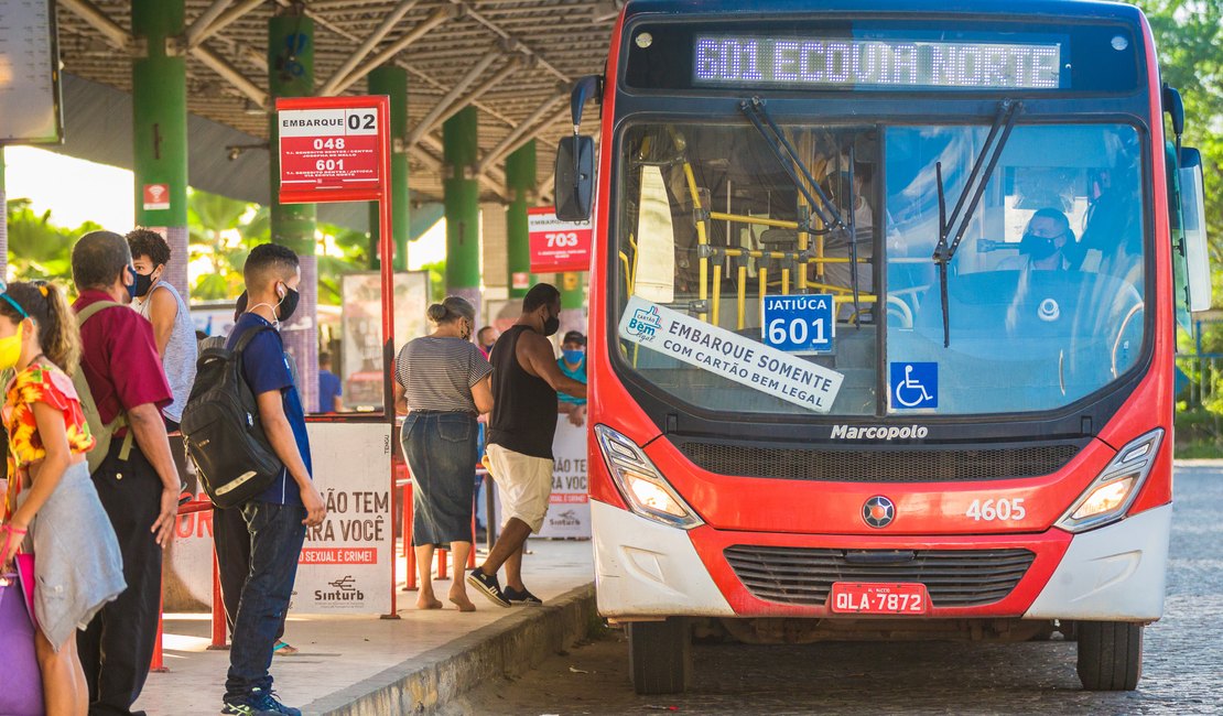 Maceió tem a tarifa de ônibus mais barata do Brasil, aponta levantamento