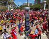 Apoiadores do PT lotam Corredor Vera Arruda para caminhada pró-Lula em Maceió