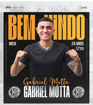 ASA anuncia chegada do meio-campista Gabriel Motta