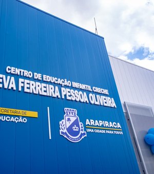 Prefeito entrega 15ª creche e amplia vagas na educação infantil em Arapiraca