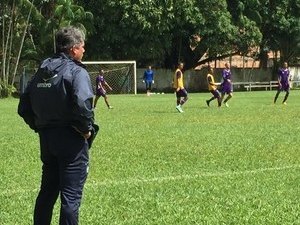 Marcelo Veiga testa elenco do Remo  e indica mudanças para jogo com ASA na próxima segunda-feira