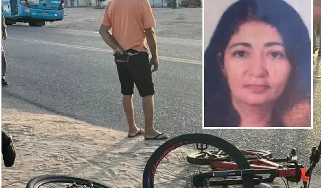 Moradora de Delmiro Gouveia morre atropelada por carreta em Paulo Afonso a caminho do trabalho
