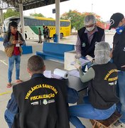 Secretaria de saúde intensifica cuidados no desembarque de passageiros em Arapiraca