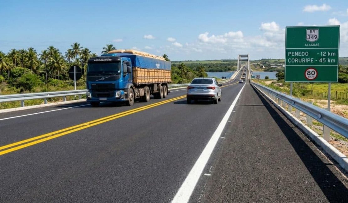 Saiba quais trechos de rodovias estaduais foram federalizados em Alagoas