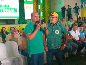 [Vídeo] Convenção MDB/PSB em Igaci confirma Petrúcio Barbosa como pré-candidato à reeleição ao lado de Josenildo, como vice