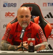 Sampaoli justifica ausência de Arrascaeta e elogia jogo do Flamengo: ‘Um dos melhores com a bola’
