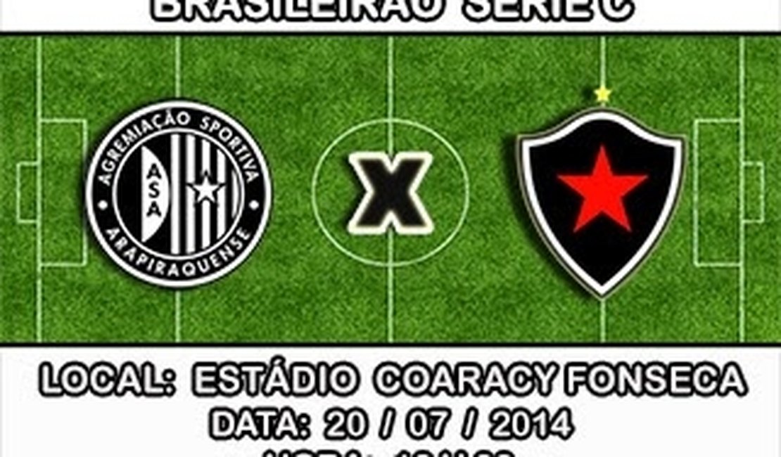 ASA e Botafogo-PB. Quem vencer sobe quem perder desce na tabela