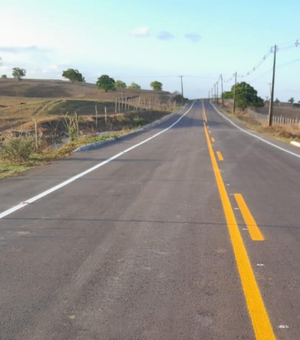 Governo de Alagoas inaugura trecho da AL-115, em São Brás