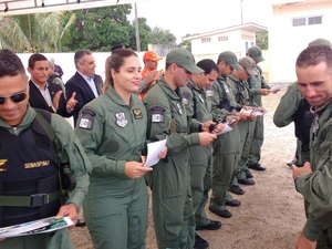 Com dois anos de atividade, aeronave Falcão 04 é destaque no Agreste alagoano