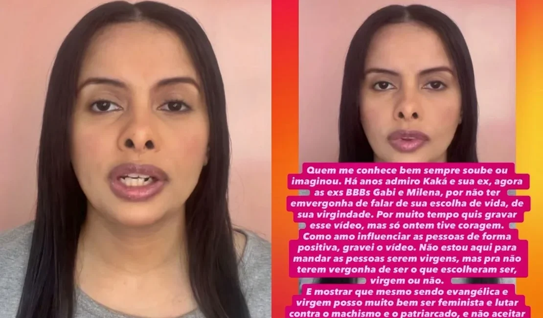 Aos 35 anos, influenciadora afirma ter orgulho de ainda ser virgem