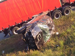 [Vídeo] Acidente: homem tenta fugir de blitz e provoca acidente fatal em Arapiraca