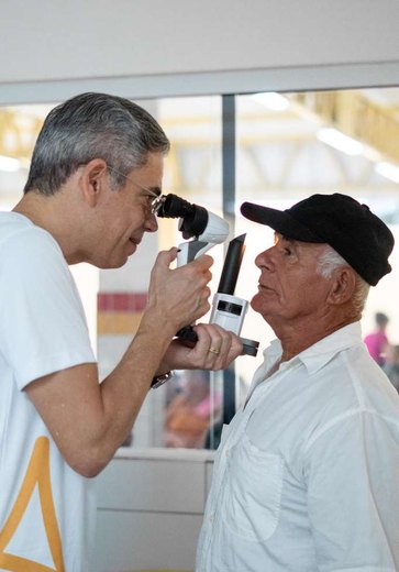 Matriz de Camaragibe recebe triagem para cirurgias de catarata