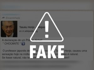 É falso que Nobel de Medicina disse que coronavírus foi criado em laboratório 