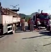 Colisão entre carro e caminhão da Equatorial deixa um morto no Litoral Norte