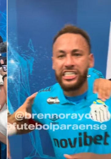 Neymar pode sofrer punição no STJD após  confusão no jogo contra o Remo
