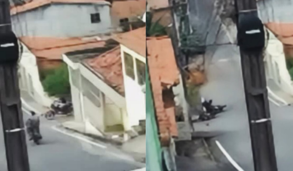 Colisão entre motocicletas deixa dois homens feridos em Água Branca