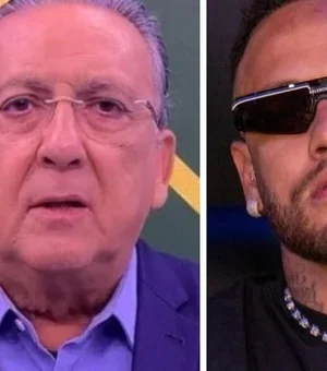 Galvão Bueno revela causa de treta com Neymar: 'Fez algumas bobagens'