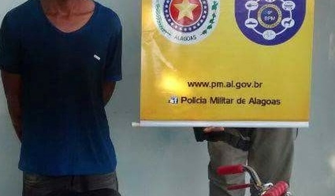 Polícia prende acusado de assaltos em Delmiro Gouveia
