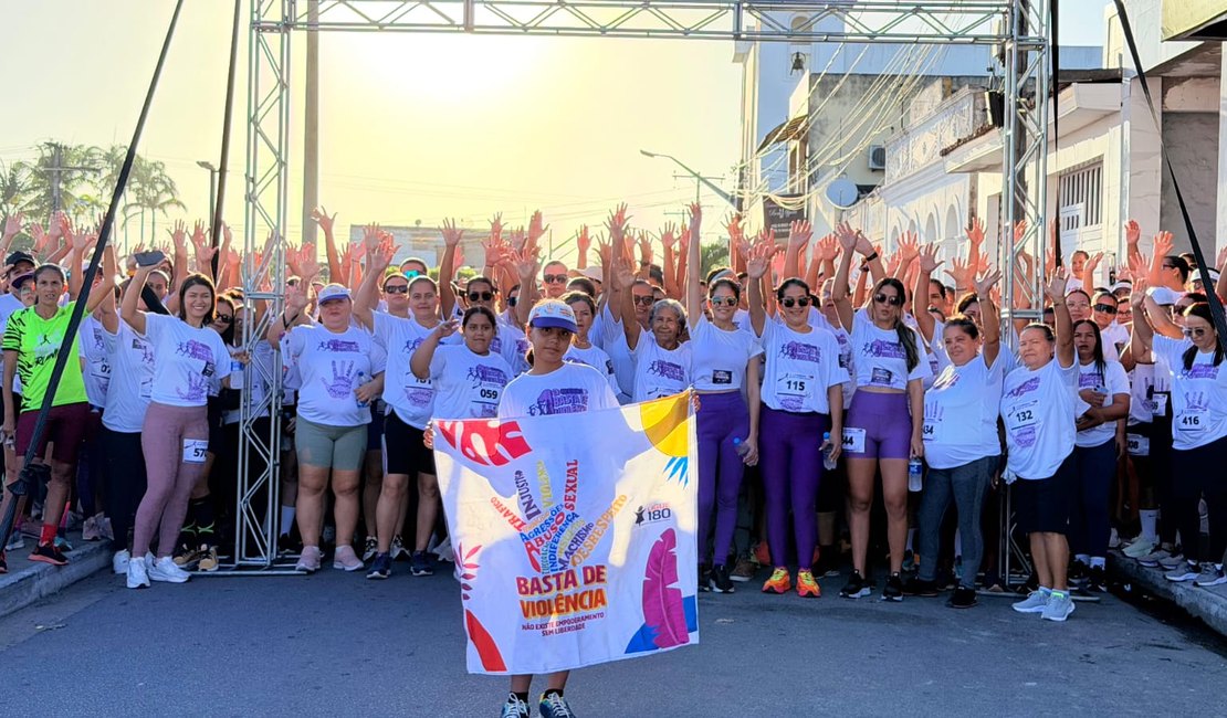 Corrida leva o público feminino de Girau do Ponciano para celebrar o Dia Internacional da Mulher